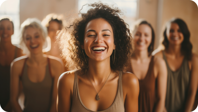 Mulheres de varias étnicas